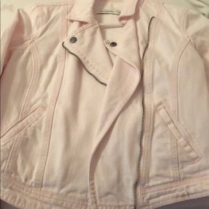Abercrombie kids girls biker jacket